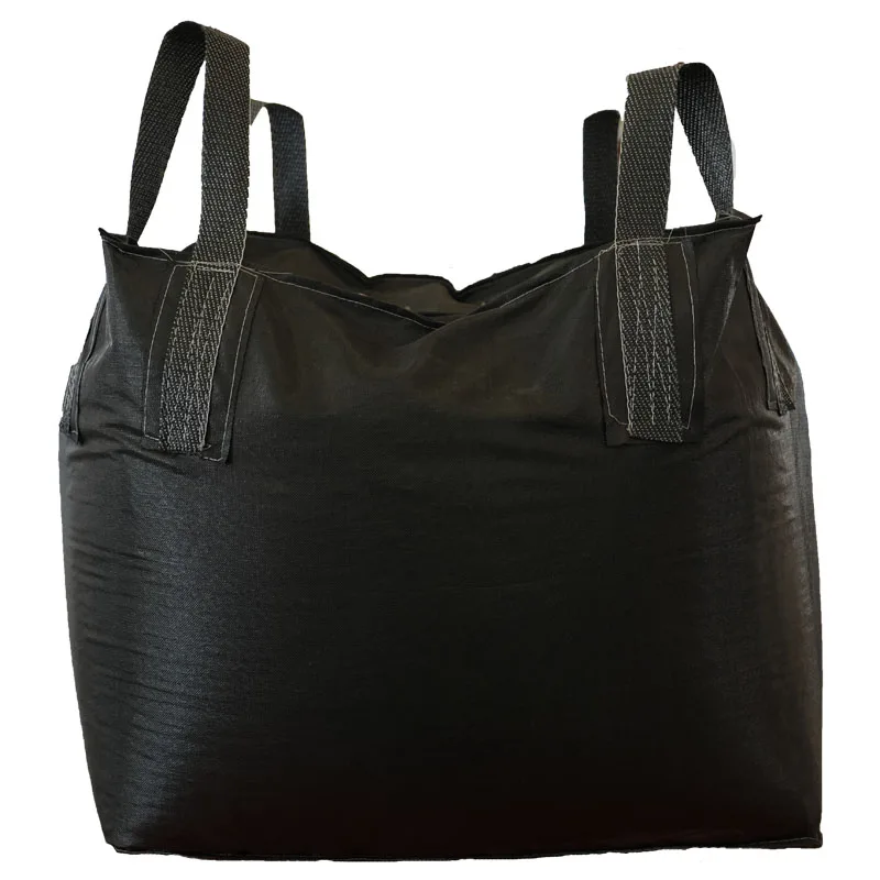 Waterproof PP Jumbo Super Sack Antistatic 500kg 1000kg Food Grade Bulk Bags with Flat Bottom or Spout Model FIBC