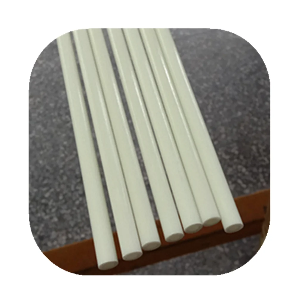 10mm Nature White Composite FRP GRP Fiberglass Rod