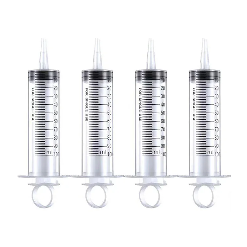 5 мл 20 мл 30 мл 50 мл 100 мл ручной толкающий инжектор одноразовый большой шприц без иглы клизмы желудок наполнитель питатель для животных