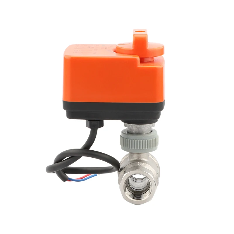 DN15 Stainless Steel Manual Electric Actuator Switch Customizable ODM Support Two-Way Plastic Ball Valve Water Control OEM