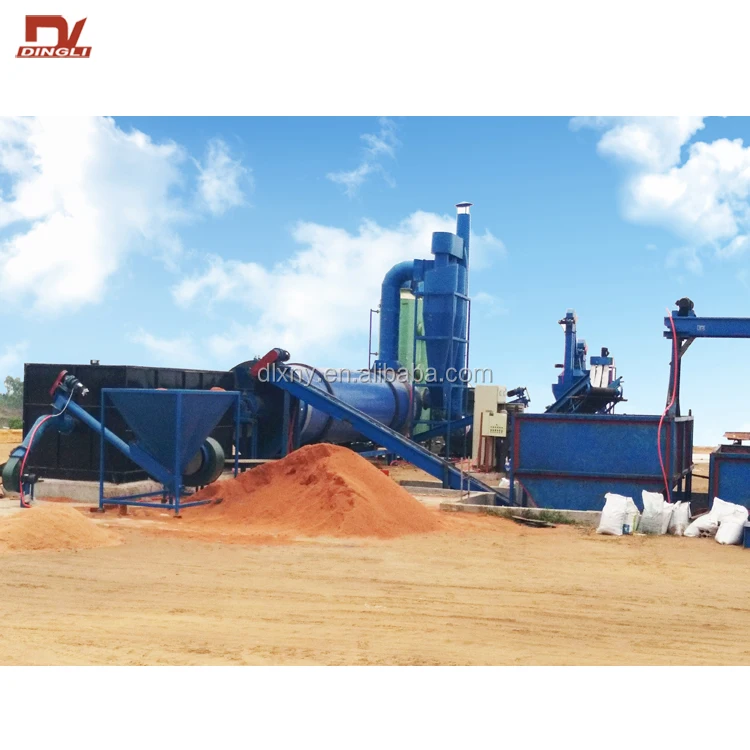 High Effective Ranch Cow Manure Rotary Dryer Machine from Dingli Factory