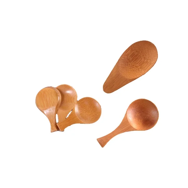Eco-friendly bamboo Chinese tea spoon customized spoon  powder spoon for sale