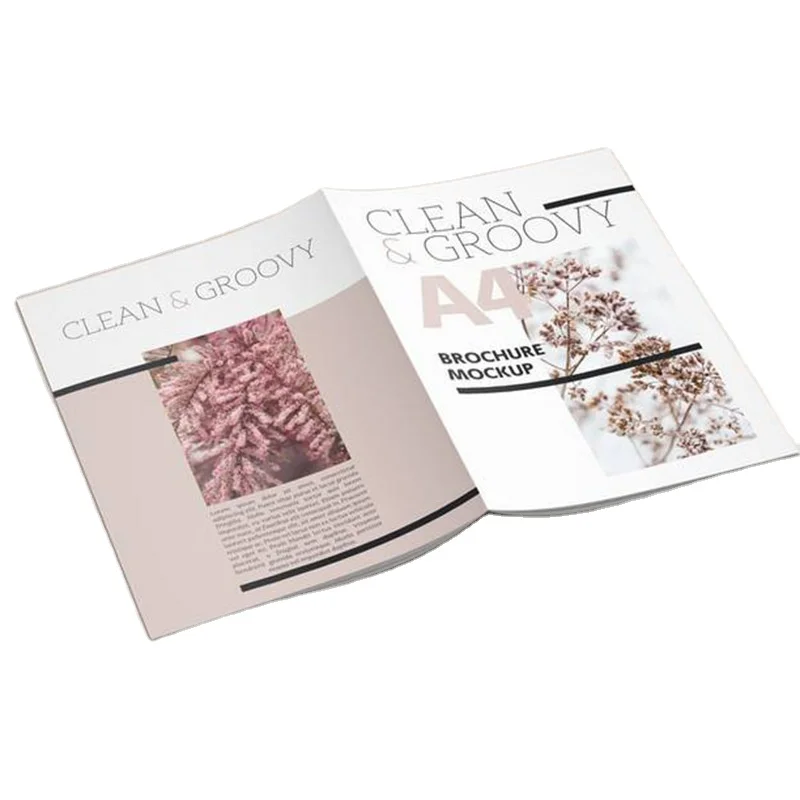 Factory Custom Design Printing Service,Flyer,Booklet,Brochure,Catalog Printing Instruction Manual Menu Printing