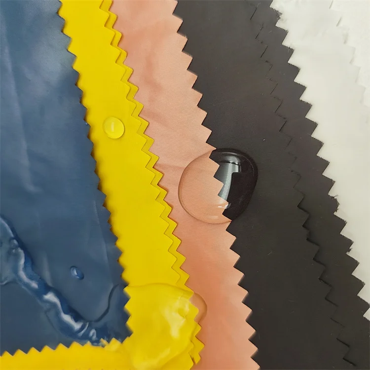 Designer Ultra-thin 100% nylon crinkled tear resistant fabric 210T white crinkle nylon woven taffeta fabric