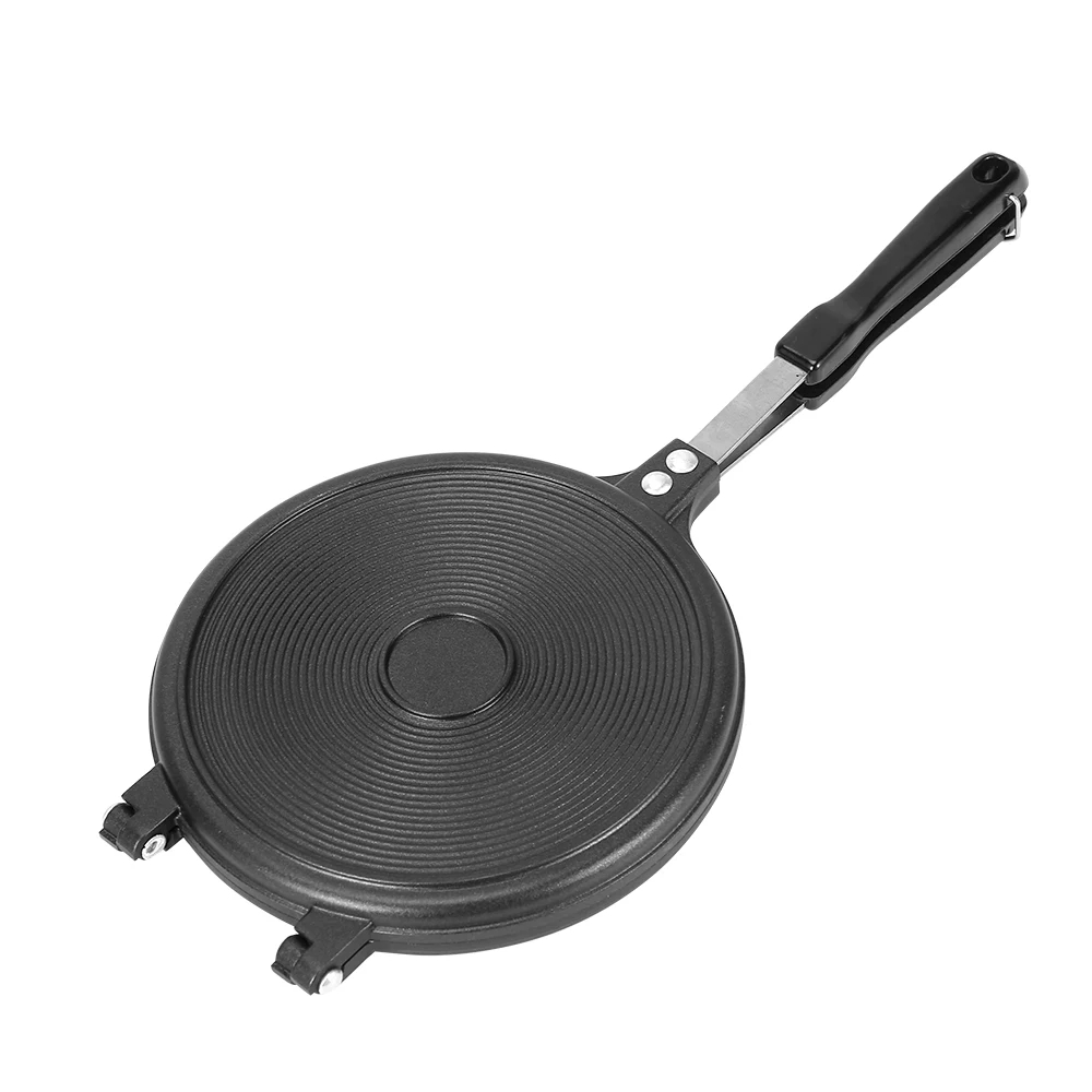 Eco-Friendly Waffle And Sandwich Maker Flat  Household Pan Cake Maker Waffle Cone Flip Pan double pan egg pan