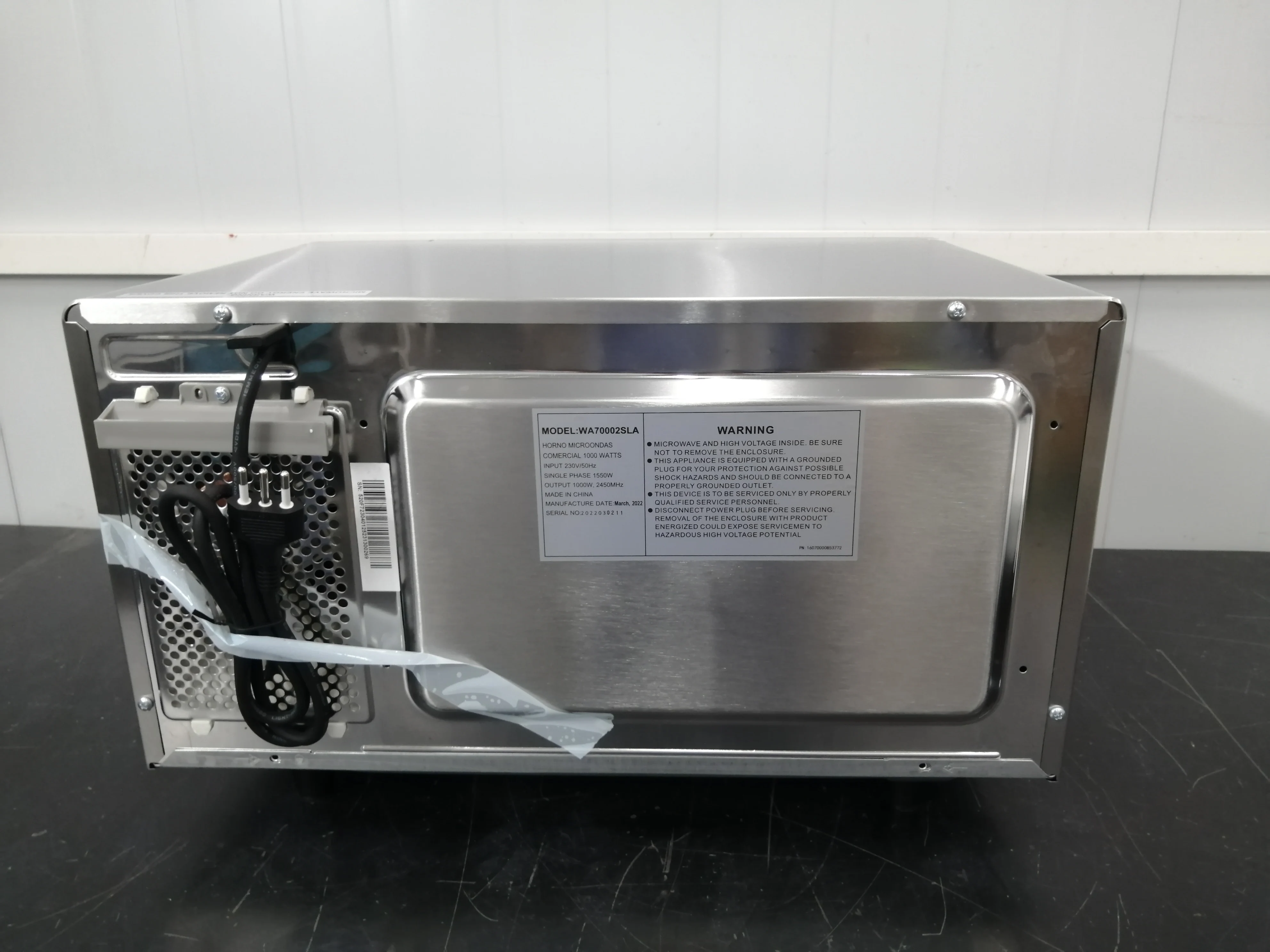 Smad 25L Multifunction Touch LED Automatic  Commercial Microwave Ovens For DMD100-25LBSM(JT)