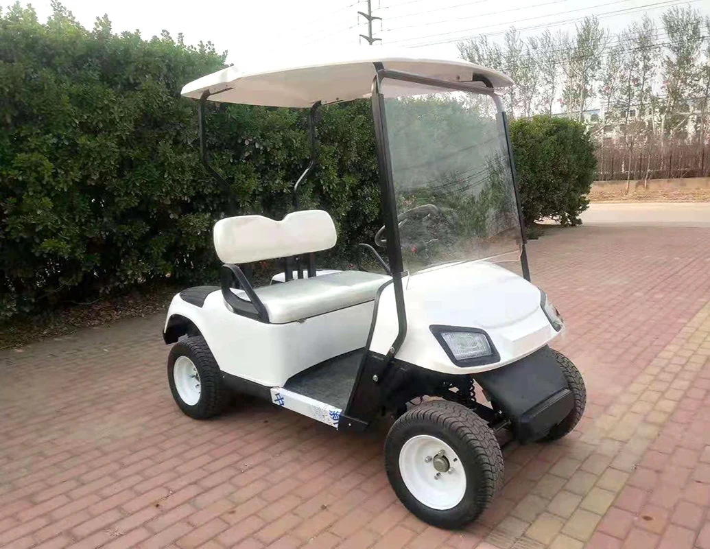 low price mini CE approved China made street legal 4 wheel 2 seat battery powered  golf cart buggy electric