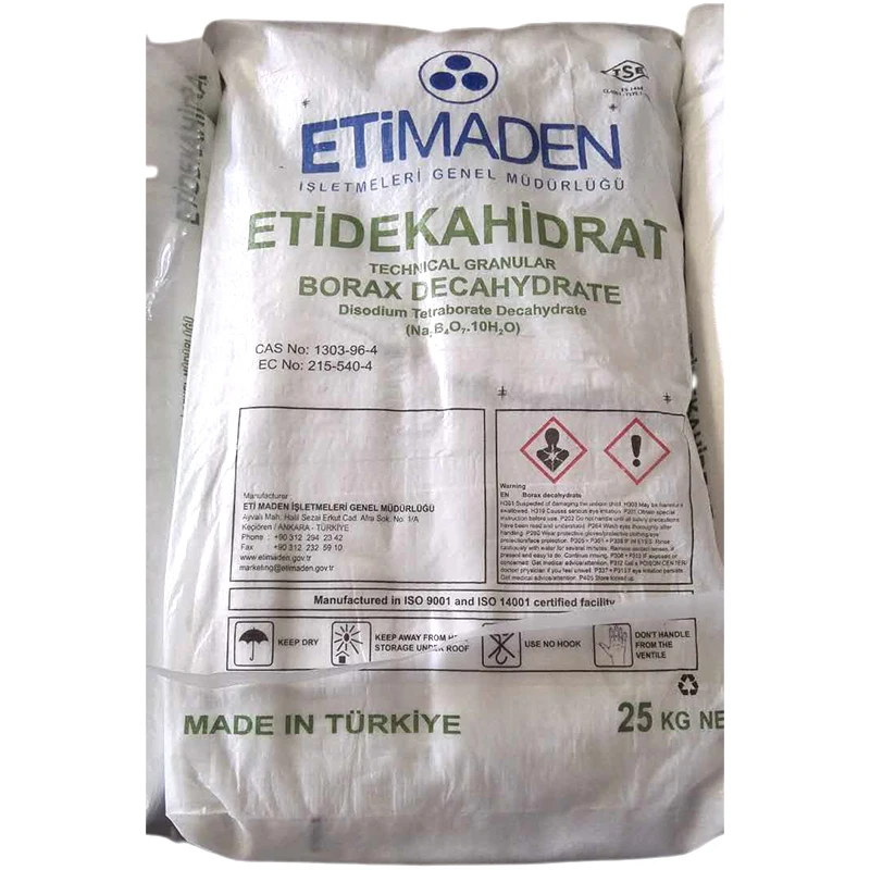 2021 High quality Borate/Borax Decahydrate Borax Pentahydrate Turkey CAS
