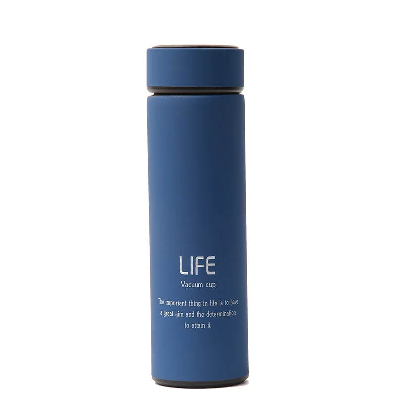 Hot Sell 304 Stainless Steel Office Business Tea Coffee Vacuum Flask 500ML Thermal Bottles LIFE Designed Tumblers (VC051V)