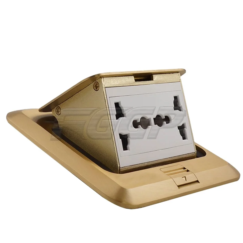 Профессиональный Производитель 2 gang multi plug электрическая напольная Выдвижная