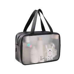 Custom LOW MOQ Hanging Hook Water-resistant Makeup Organizer Bags Storage Travel Toiletry Bag