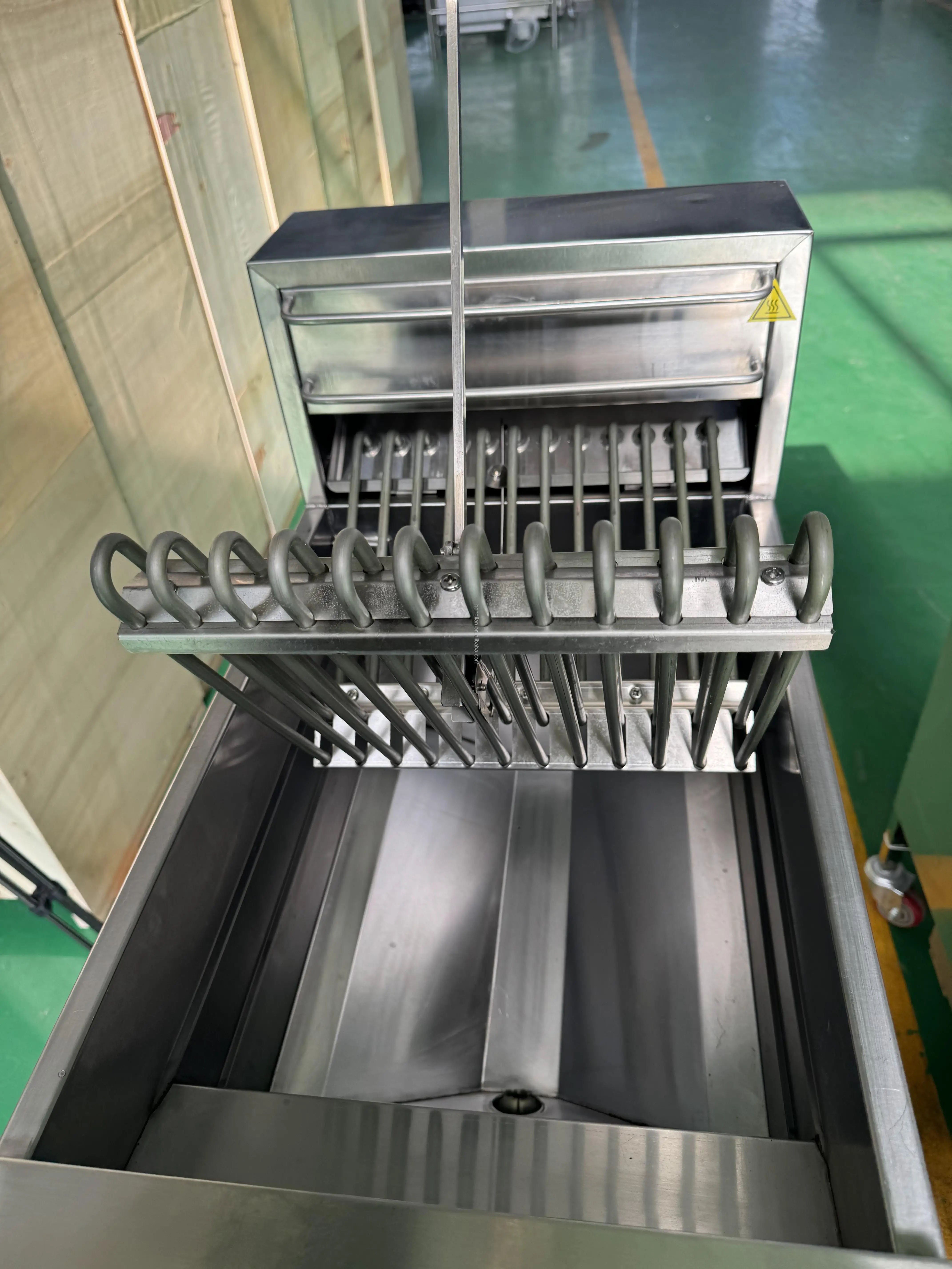 Commercial Electric Open Deep Fryers Fried Chicken French Potato Chips with Oil Filter