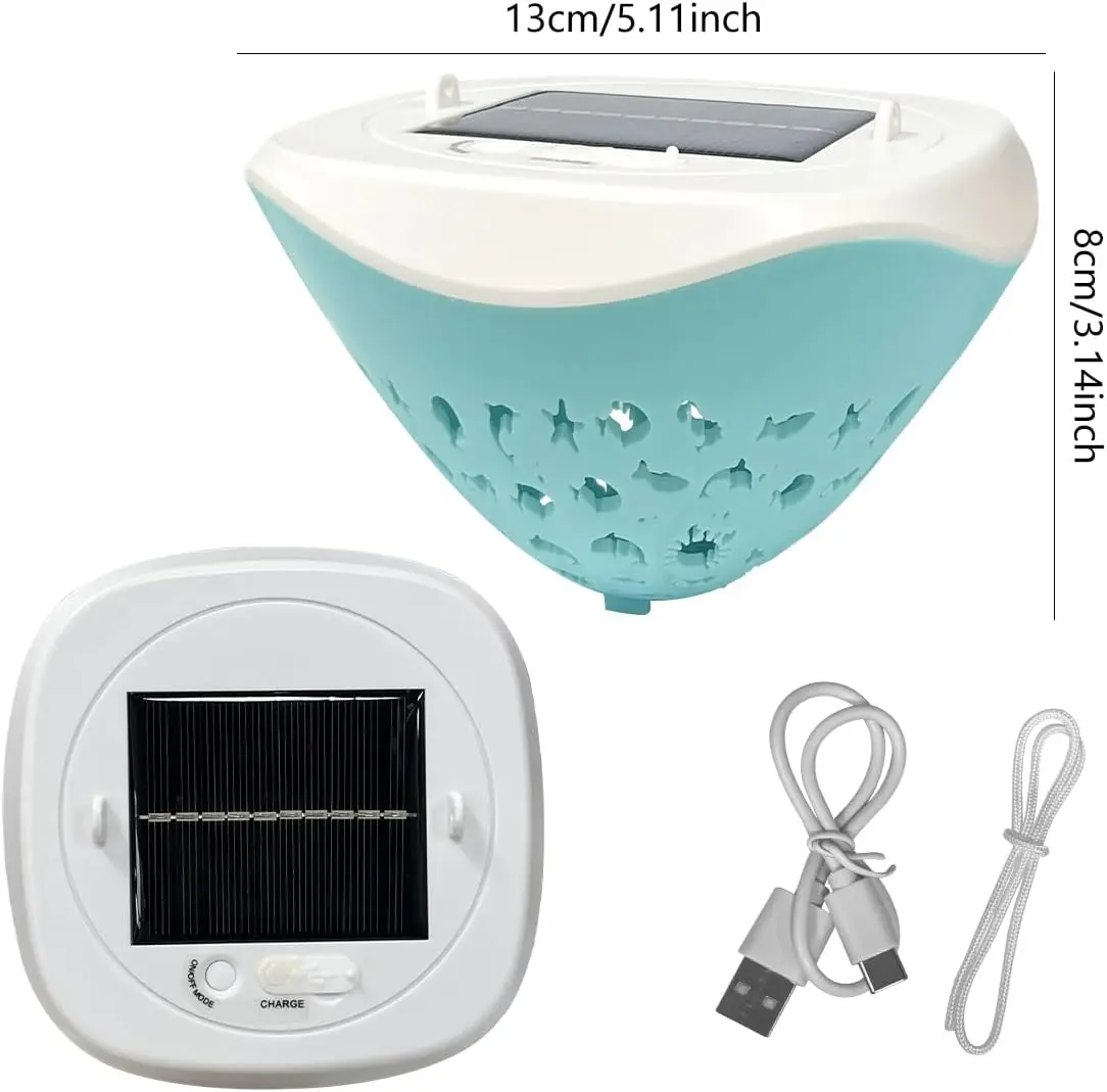 Rechargeable Waterproof Light up LED Hanging Pool Lights for Swimming Pools for Ponds