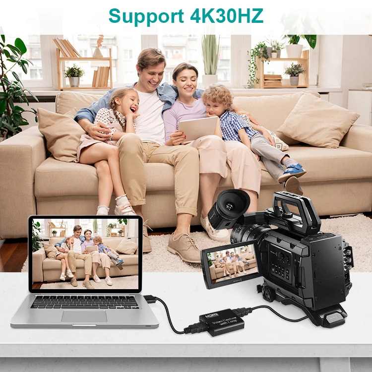 OEM ODM USB Video Capture Card Recording Devices Heimaudio Video Und Zubehr HDMI Video Capture Cassette Equipment