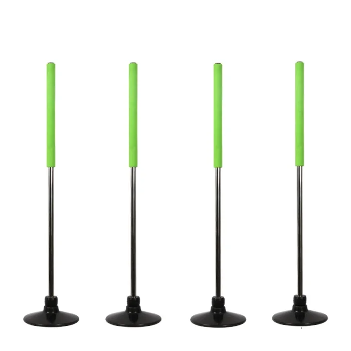 Wholesale OEM&ODM Speed Agility Training Pole Basketball Soccer Portable Coaching Marker Slalom Poles Sport Equipment