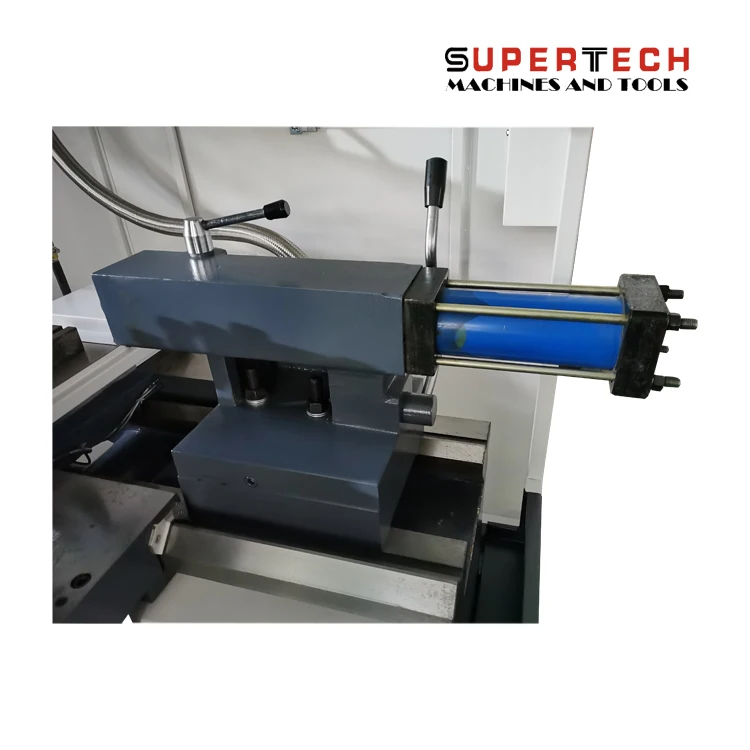 SUPERTECH CK6180/3000 CNC flat Bed Machine Turning Center Hydraulic Chuck Head CNC Lathe Live Tooling