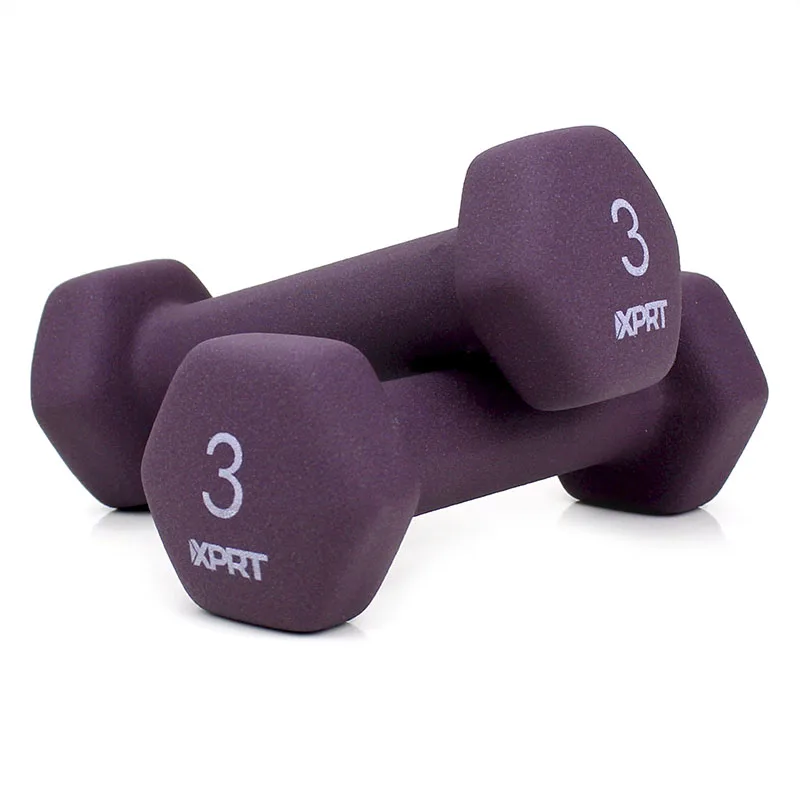 Home Exercise Tool gym fitness sets vinyl dumbbell exerciser tools Unisex Coated Neoprene vinyl dumbell training dumbbell