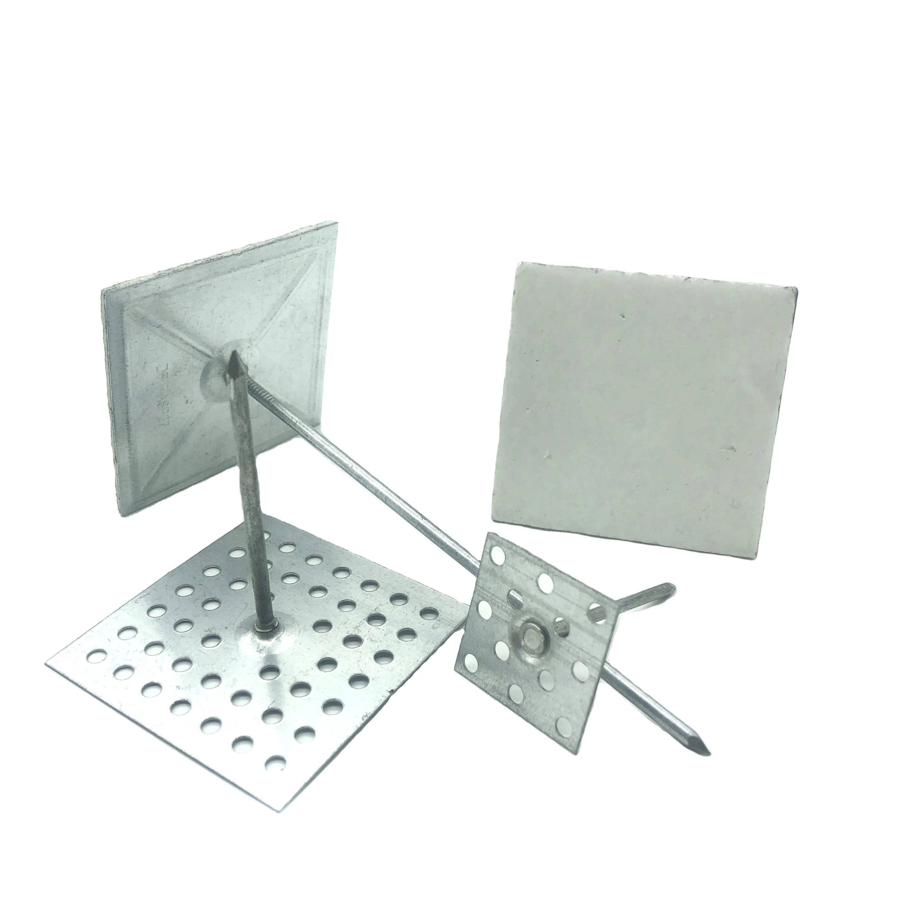 HVAC Hardware Accessories  Base Perforated Base Insulation Hangers pins Insulation Fastener Insulation Hanger Pins