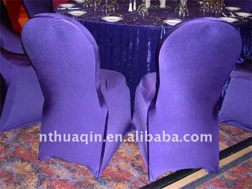 Hot sale luxury spandex banquet chair cover stretch chair covers for wedding outdoor party decoration