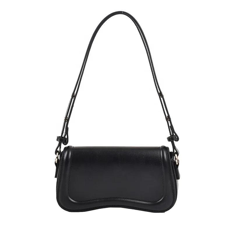 Wholesale New Trendy Fashion Women Single Shoulder Bag Pu Leather Hand Bag for Ladies