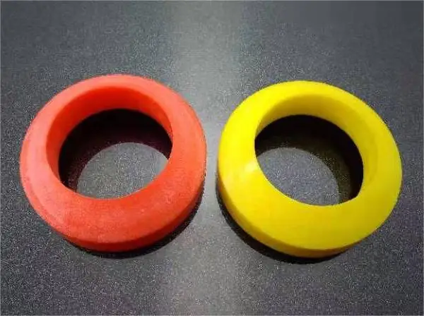 Silicone sponge rubber for toilet tank to bowl toilet wax free gasket