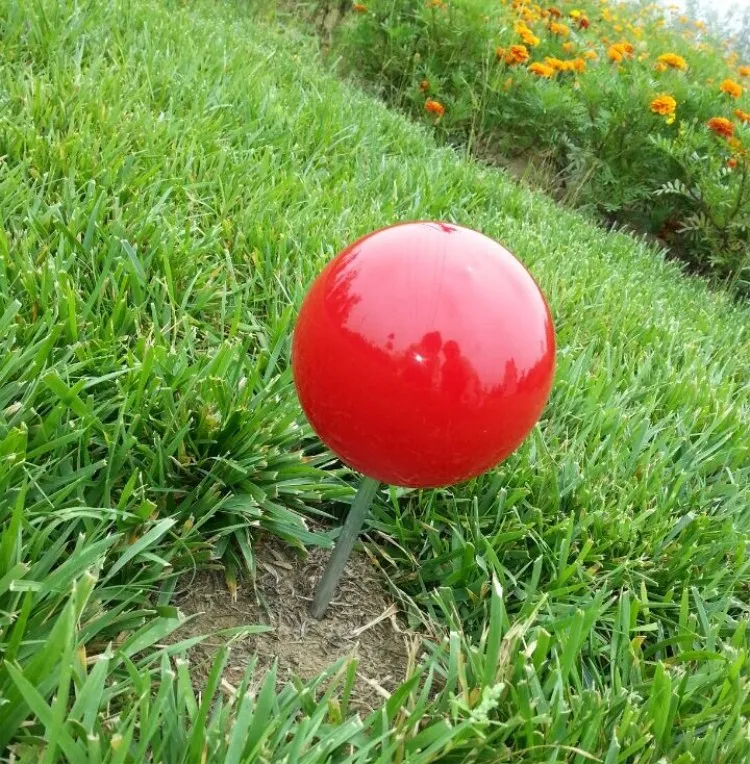 New Customized logo golf ball marker  resin ball with steel nail