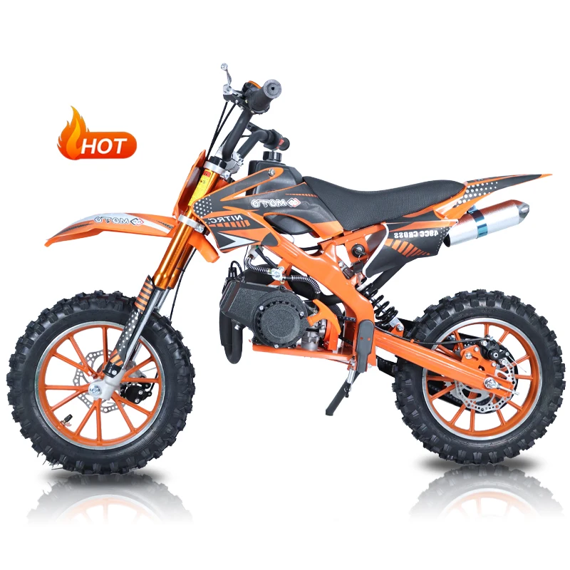 49cc Mini Atv квадроцикл для детей 2-тактный 2-колесный внедорожный мотоцикл