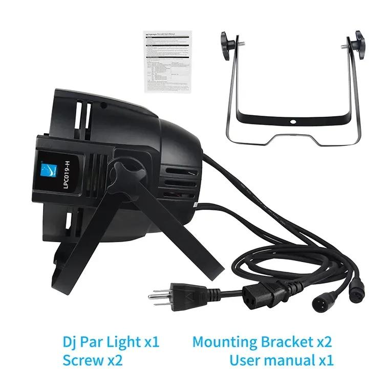 Big Dipper Led 54x4w RGB 3in1 Stage Light Dmx512 Par Light 120W Party Disco Lighting LPC019-H