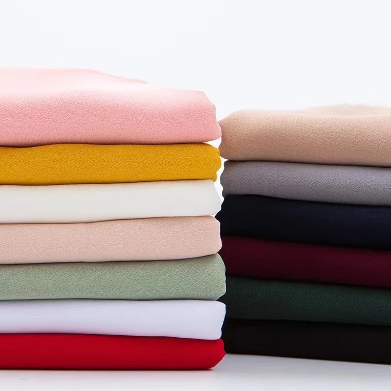 Chiffon Fabric Polyester Chiffon Fabric For Garment Lining Cloth Fabric
