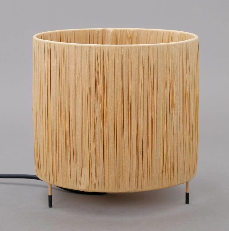 Wholesale Factory Customized Modern Hand Woven Natural Rattan Table Lamp Indoor Decorative