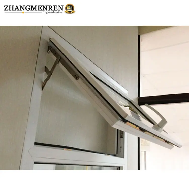 White leading manufacture upvc casement windows double glazing upvc windows white