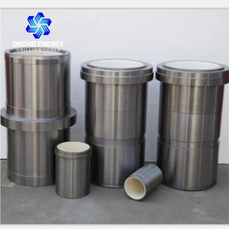 API Gardner Denver Mud Pump Parts Ceramic Bimetal Cylinder liner 140mm Cylinder Bushing