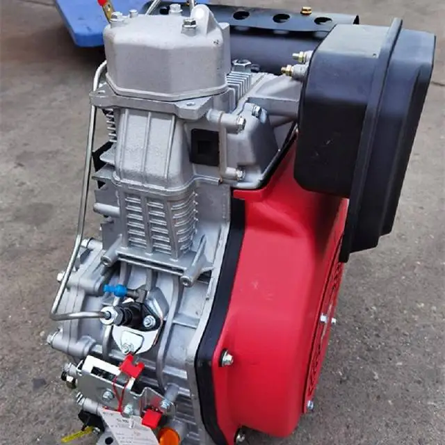Electric Start 4 Stroke Water Cooling 4 Cylinder Large Diesels Engine