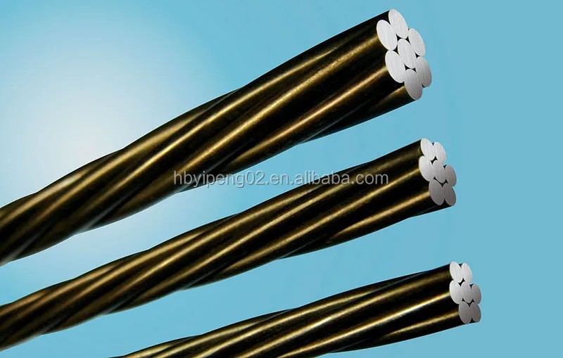 7/2.64mm 7/4.0mm Galvanized Stay Wire Galvanized Steel Strand Wire