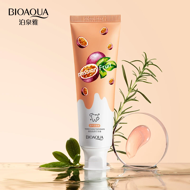 Фирменная натуральная зубная паста BIOAQUA с экстрактом лимонной