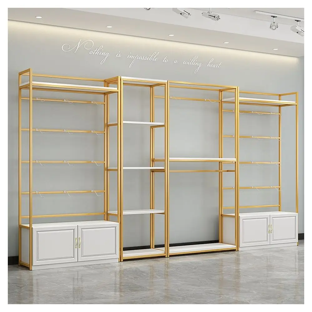 Prima Hot Sale Shop Metal Clothes Display Racks Shelf for Clothing Shop