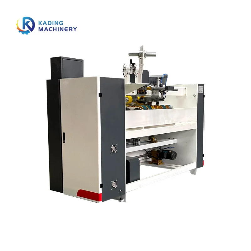 Double Pieces Corrugated Paper Sheet Stitching Machine Semi Auto Carton Nailer Stitching Machine
