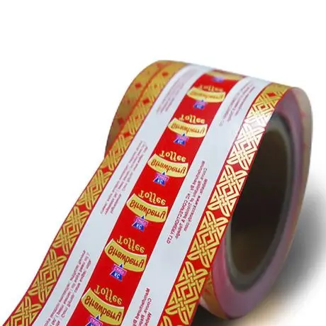 Wax paper for bubble gum