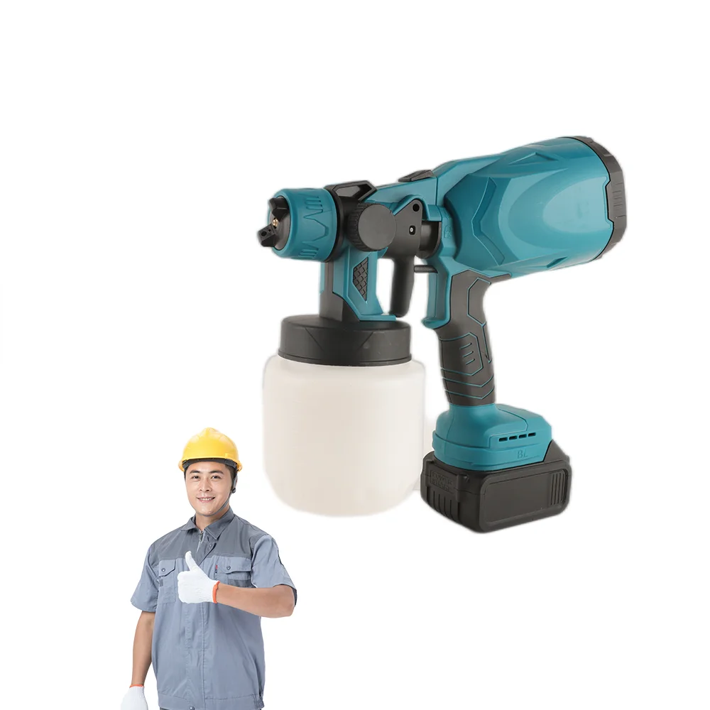 New Arrival Wholesale Lithium Battery Powered Electric Painting Spray Gun
