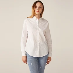 713605 женские блузки и топы, белая блузка, женские блузки, модные женские платья с контрастной лентой