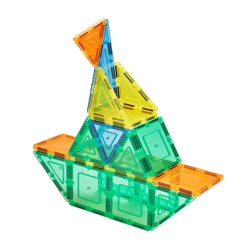 
MagBuild 39 pcs Toy Educational Construction Blocks Building Magnetic Tiles with CE/ASTM/CPSIA 