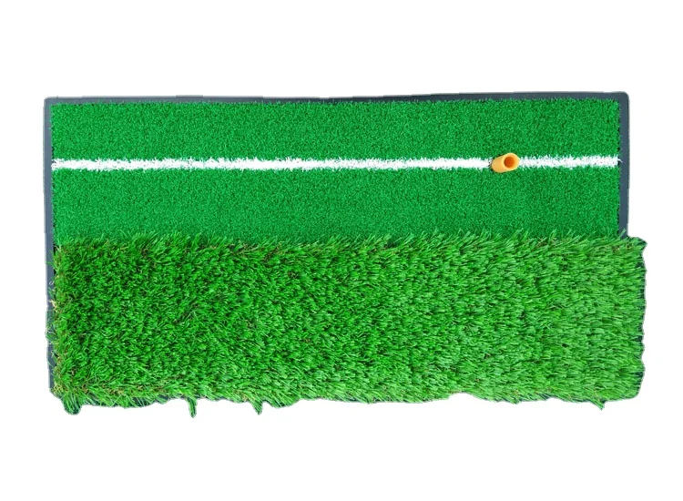 Wholesale Golf Putting Green Mat Long and Short Grass Swing Mat 3 in 1 Golf Practice Hitting Mat