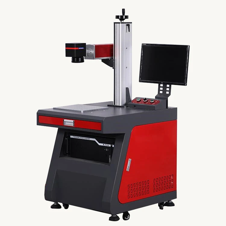 jewelry nameplate 100W laser engraving marking cutting machine for gold copper silver