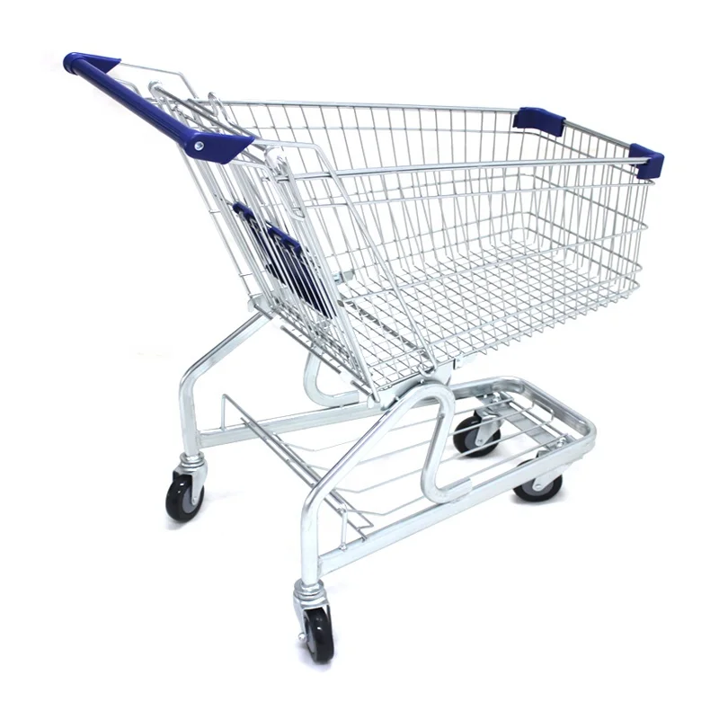 German style supermarket shopping cart trolley