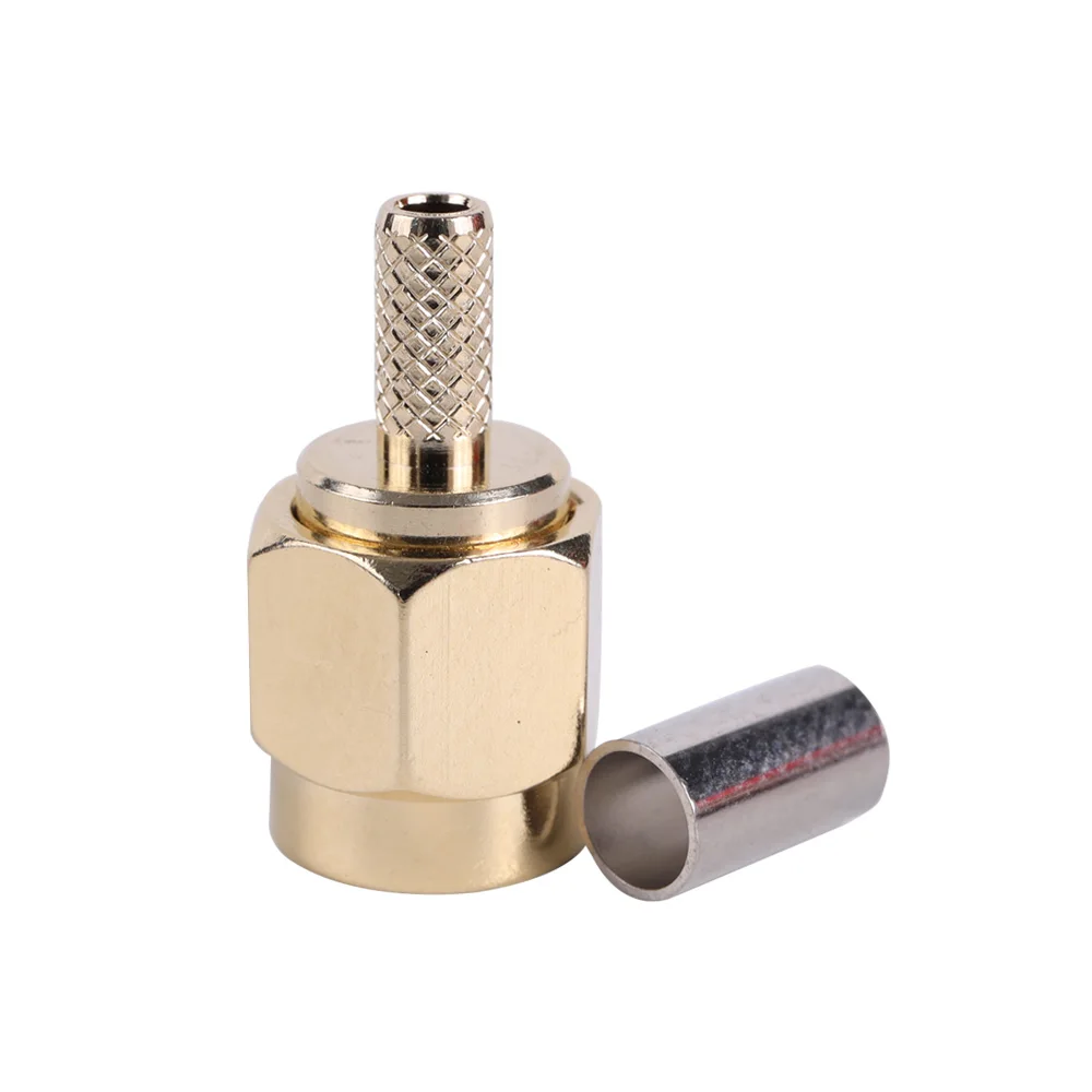 
 Rf Coaxial Signal Cable Flexible Rg174 Antenna Pigtail Cable Sma Male To Sma Female With Rg174 Cable  