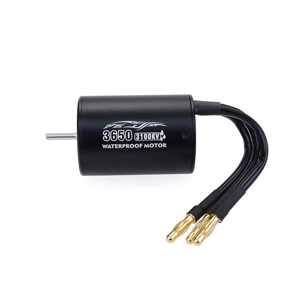 Водонепроницаемый бесщеточный двигатель Surpass Hobby 3650 2300KV 3100KV 3900KV с 60A ESC w/Программа Card Combo для 1/10 RC Car Truck