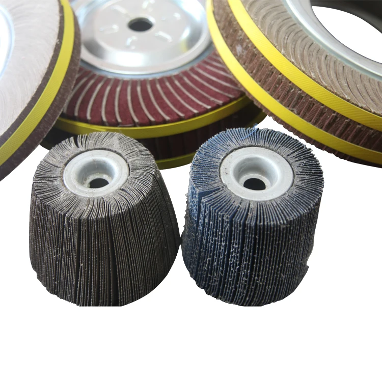 Emery Cloth Polishing Wheel Marble Grinding Wheel Abrasive Flap Wheel For Stainless Steel grinding tool