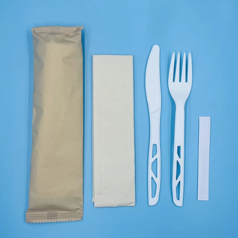 Ophthalmic Forks Disposable-Skin-Grafting-Knife Surgical Microtome Spots Bamboo Paper Wrapped Disposable Knife, Fork And Spoon