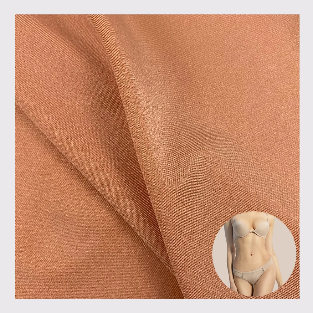 Wholesale Cheap Popular Sustainable Warp Knitting Spandex Nylon Fabric For Underwear