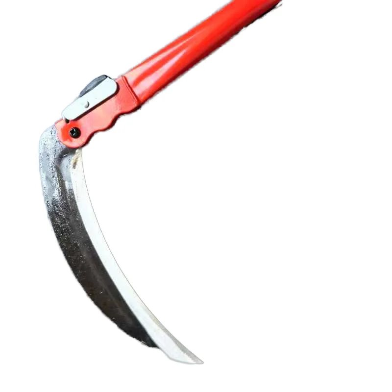 Manganese steel forging lawn mower sickle, agricultural sickle tool, garden pruning knife, outdoor knife atv sickle bar mower
